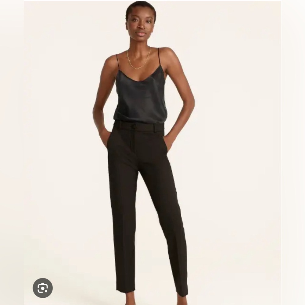 EUC J Crew High Rise Cameron Pant in Four Season Stretch - Black 4